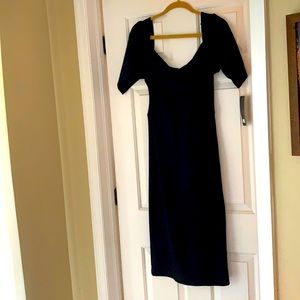 Stop Staring  Alicia Estrada Black Mid length dress new with tags!